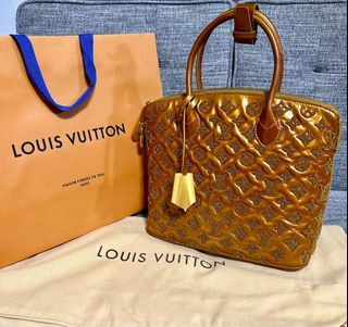 Louis Vuitton Fascination Lockit BB Bouclette Bag Handbag Noir