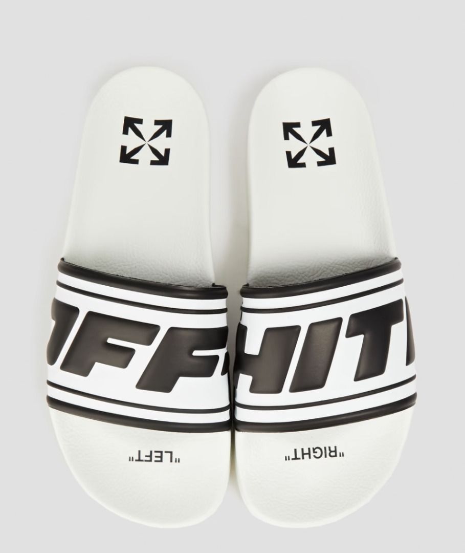 Men off white slides online