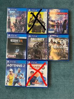 Authentic PS4 Games