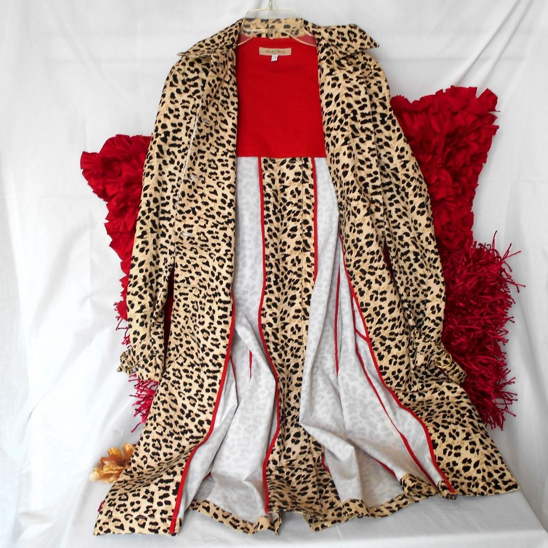 Cat print deals coat