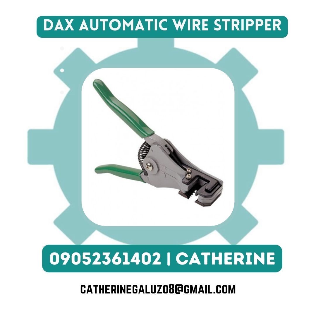 AUTOMATIC WIRE STRIPPER (Category: Construction Tools & Equipment) located in Manila. Submitted by cathvesta_sales (Listing ID 1258592429, Image 1). Description: AVAILABLE NOW! FACTORY DISCOUNTED PRICE SALE❗️❗️❗️ SALE ❗️❗️❗️SALE ❗️❗️❗️ FOR INQUIRIES AND FASTER TRANSACTIONS PLS MESSAGE OR CALL; ☎️0905-236-1402 ☎️0975-758-3474 📲0905-236-1402 (VIBER NUMBER) Look for Ms. Cath Products: Machinery Electrical Valves & Fittings Metals ( Stainless,BI ,Ga