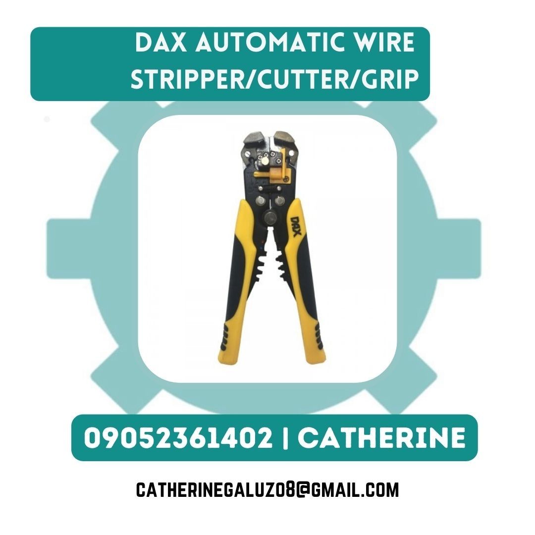 AUTOMATIC WIRE STRIPPER (Category: Construction Tools & Equipment) located in Manila. Submitted by cathvesta_sales (Listing ID 1258605099, Image 1). Description: AVAILABLE NOW! FACTORY DISCOUNTED PRICE SALE❗️❗️❗️ SALE ❗️❗️❗️SALE ❗️❗️❗️ FOR INQUIRIES AND FASTER TRANSACTIONS PLS MESSAGE OR CALL; ☎️0905-236-1402 ☎️0975-758-3474 📲0905-236-1402 (VIBER NUMBER) Look for Ms. Cath Products: Machinery Electrical Valves & Fittings Metals ( Stainless,BI ,Ga
