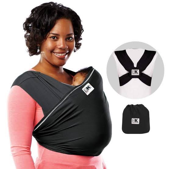Black cheap baby sling