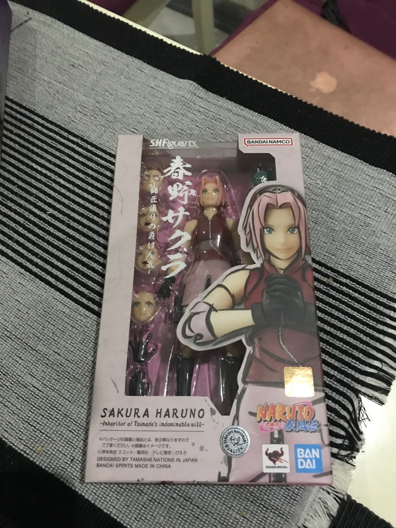 Bandai S.H.Figuarts Naruto Shippuden Sakura Haruno Inheritor of Tsunade's  Indominable Will, Hobbies & Toys, Toys & Games on Carousell