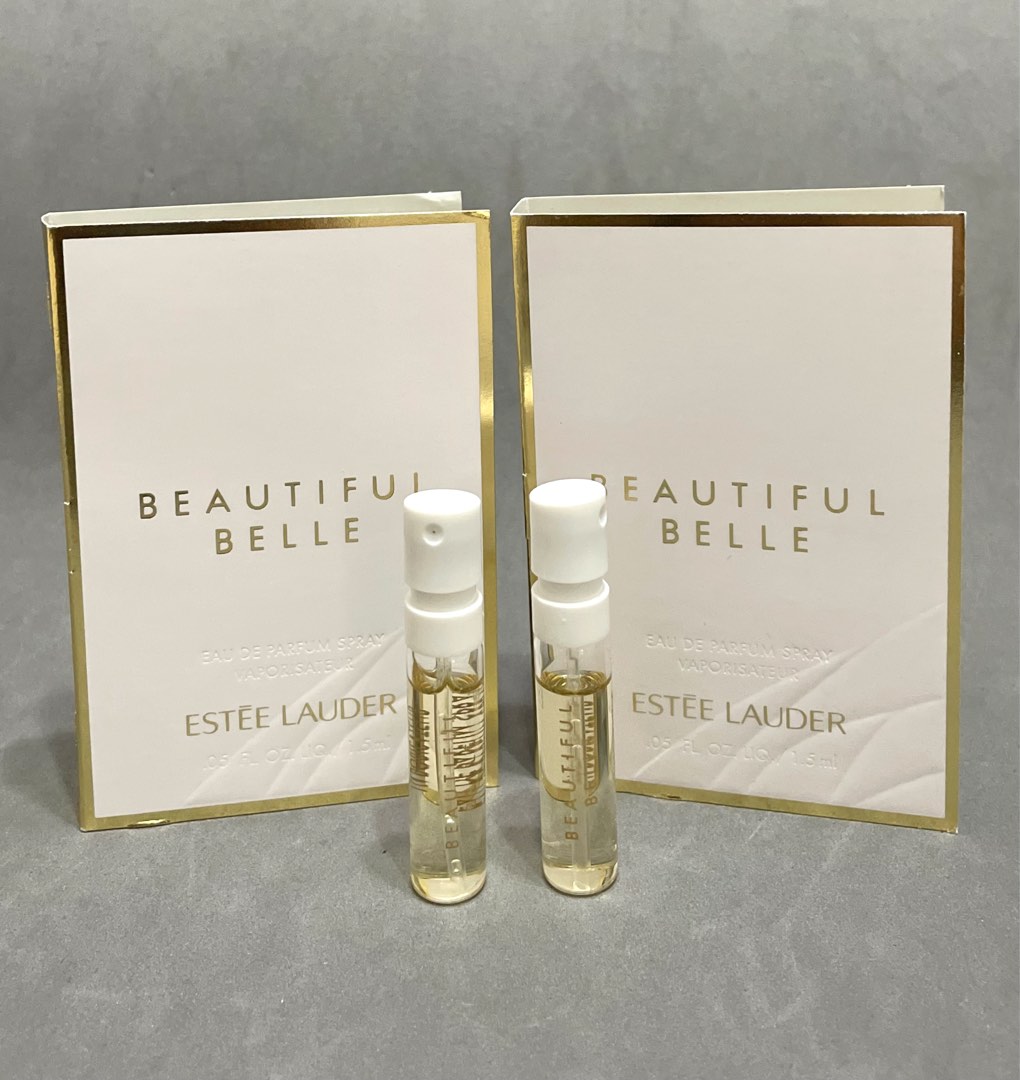 Estee lauder beautiful belle sample deals