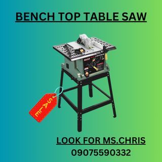 bench top table saw