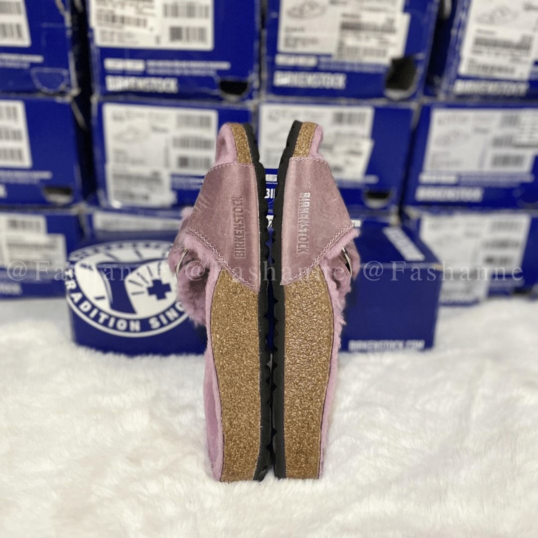 Birkenstock madrid 2025 big buckle lavender
