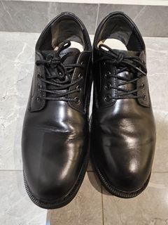Louis Vuitton Voltaire Derby Black Platform Men Lace Up Shoes Size 42 UK8  US9