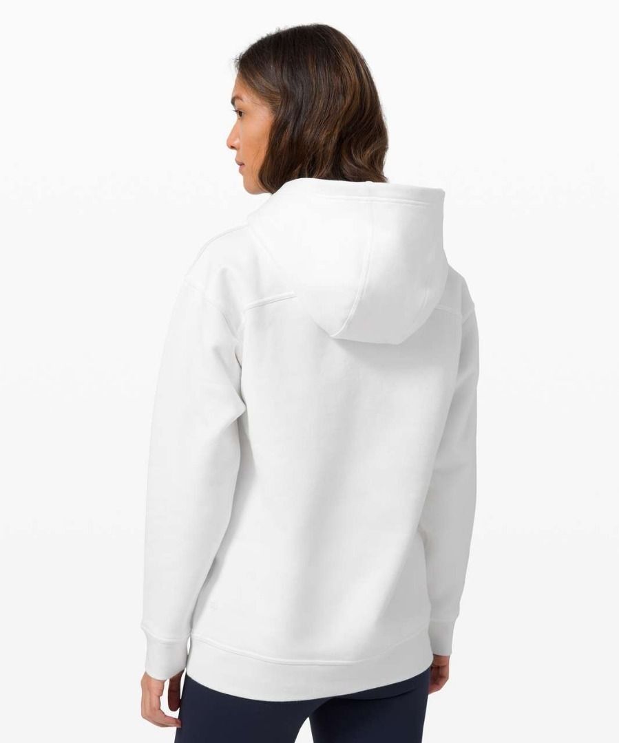 BNWT LULULEMON All Yours Hoodie in White Size 4 💖, Women's Fashion,  Activewear on Carousell