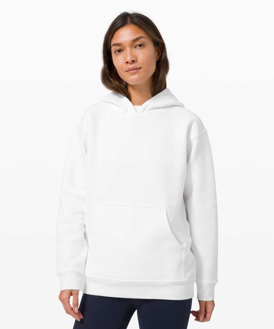 BNWT LULULEMON All Yours Hoodie in White Size 4