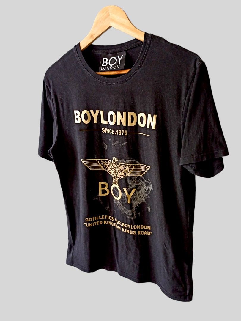 ⛔Boy London Golden Eagle Design Shirt, Men's Fashion, Tops & Sets
