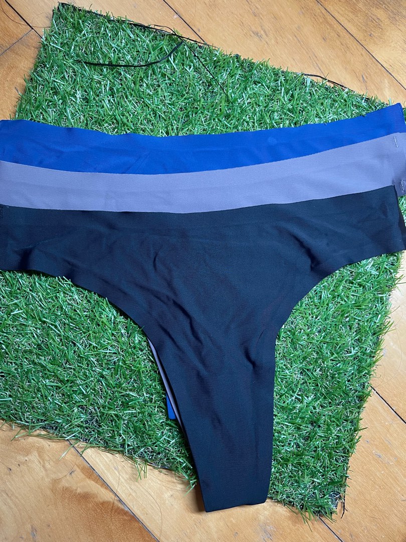 Brand New Ladies Seamless Thongs Size L 3 For 10 Womens Fashion New Undergarments