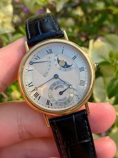 Breguet Ref.3130 Classique Power Reserve Moonphase Date Complication by Daniel Roth (Pre-A/Earliest Production)