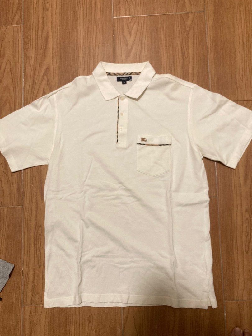 Burberry plain sale white shirt
