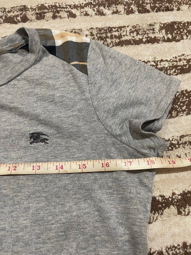 Burberry shirt kids hotsell silver