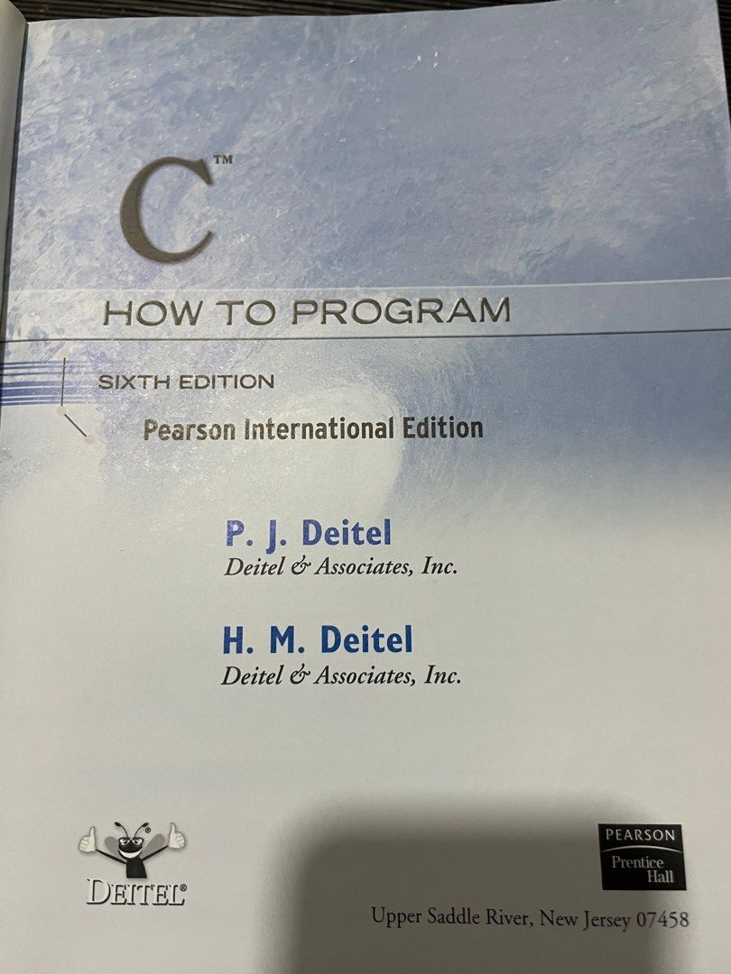 C How to Program 6th Edition, Hobbies & Toys, Books & Magazines ...