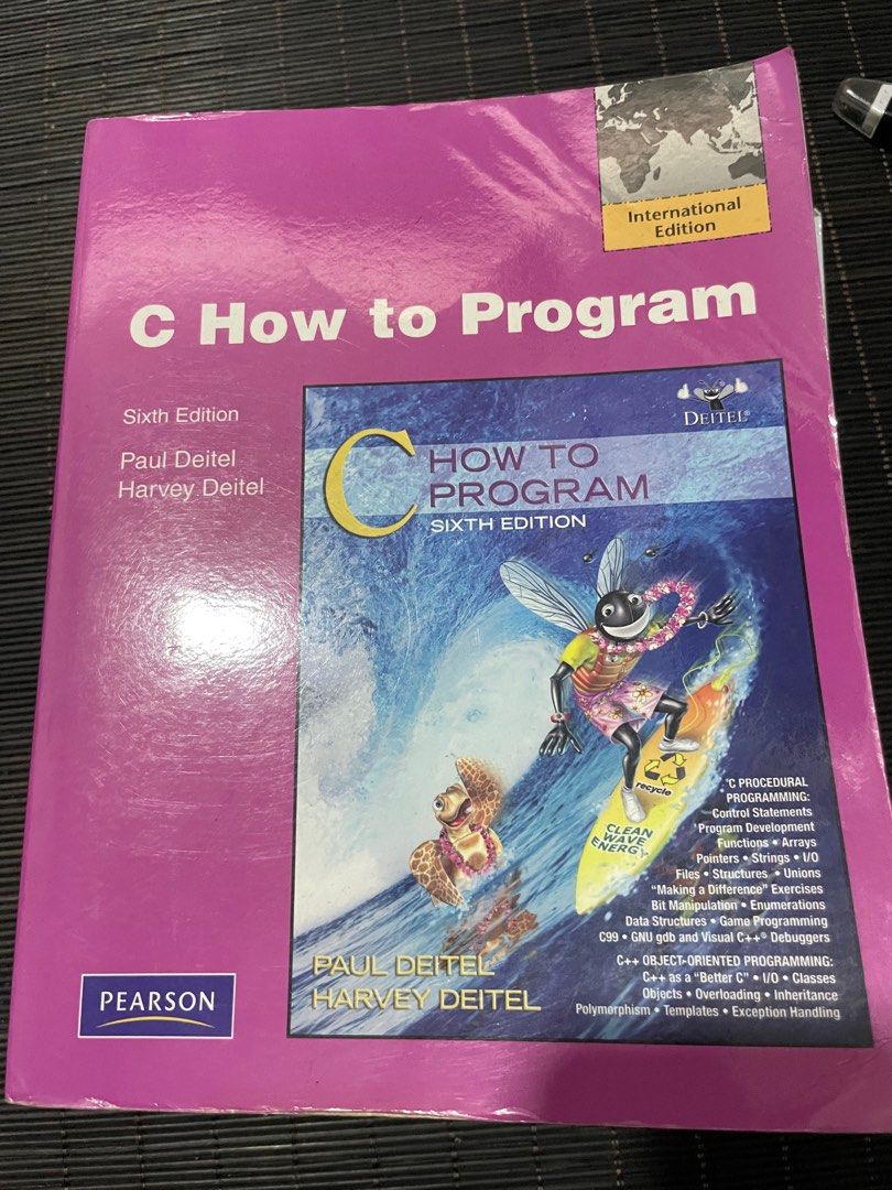 C How to Program 6th Edition, Hobbies & Toys, Books & Magazines ...