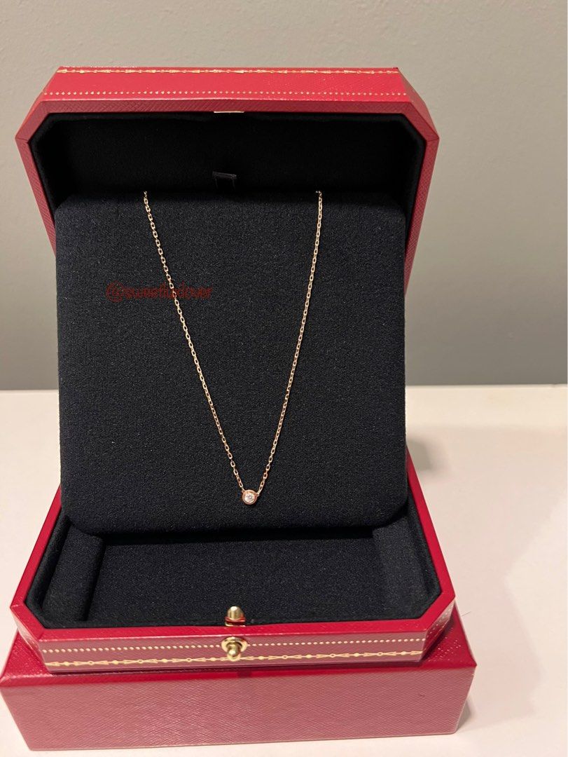 Cartier D'Amour XS Necklace Unboxing - YouTube