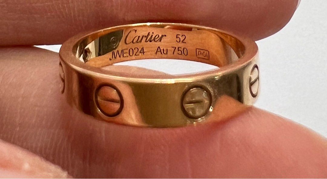 Cartier Riing Cartier Ring, Women's Fashion, Jewelry & Organisers, Rings on Carousell