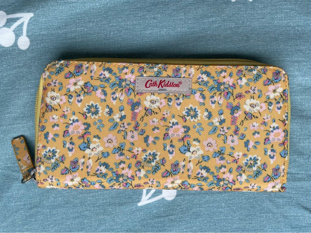 Cath Kidston Long Wallet Floral yellow flower print