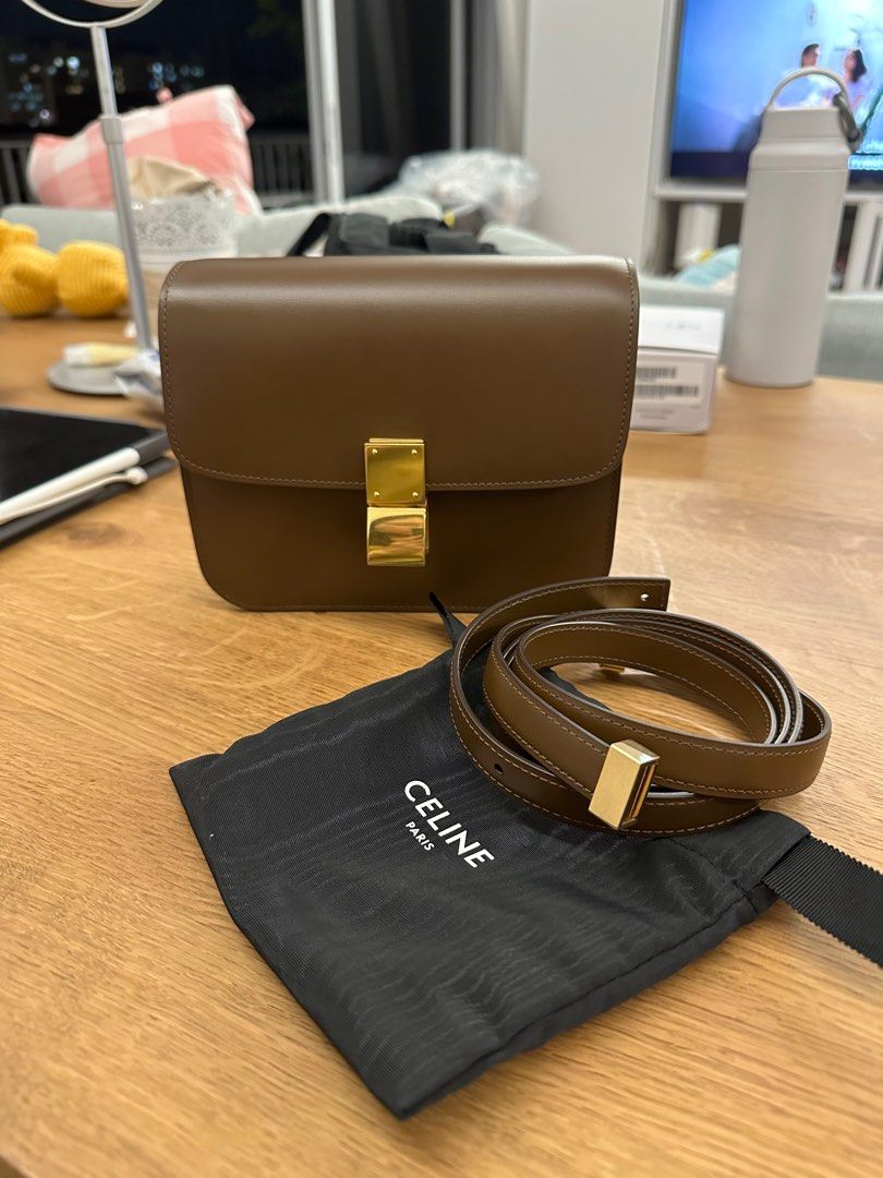 Celine Small Drawstring Bag in Triomphe Canvas and Calfskin, Women's  Fashion, Bags & Wallets, Cross-body Bags on Carousell