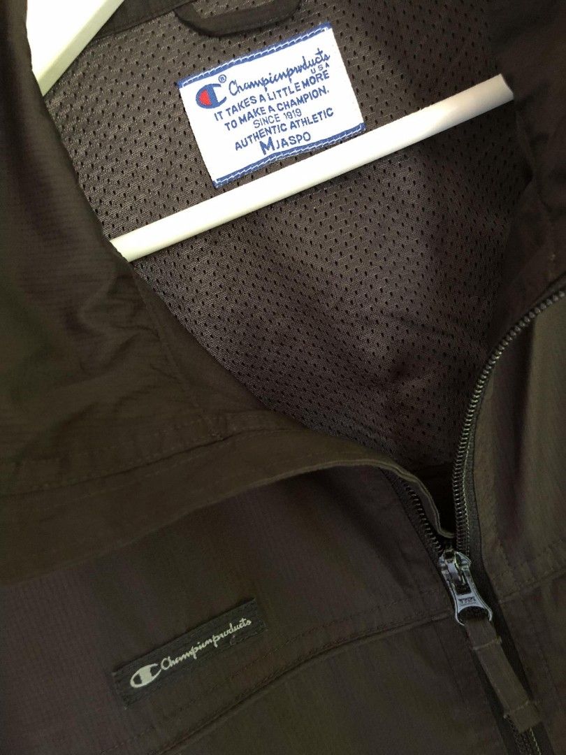 Champion mens track jacket sales