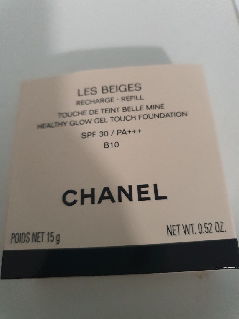 Chanel - Les Beiges Healthy Glow Gel Touch Foundation Refill only without  Chanel casing, Beauty & Personal Care, Face, Makeup on Carousell