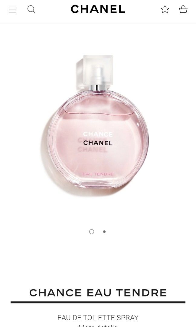 Chanel chance perfume pink shop bottle