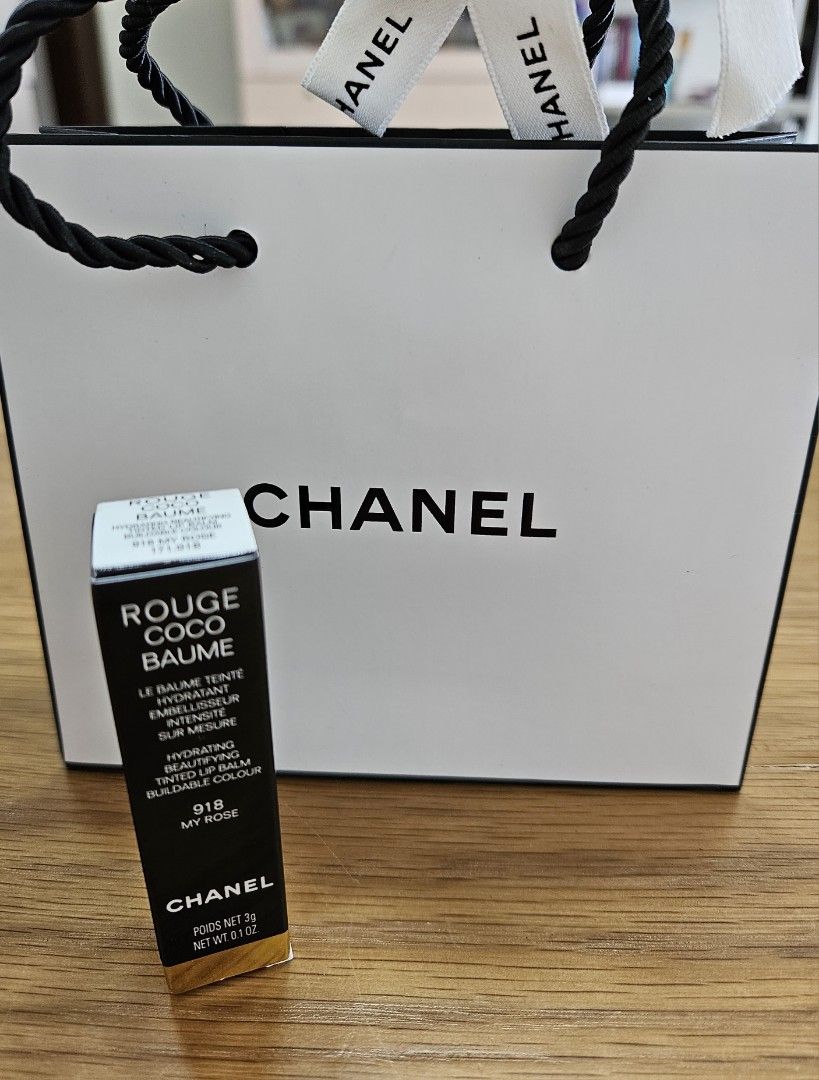 Chanel Rouge Coco Baume 918 My Rose, Beauty & Personal Care, Face, Makeup  on Carousell