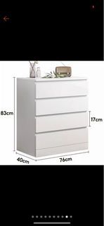 Chest Drawer Cabinet Nordic Aesthetic Bedside Closet