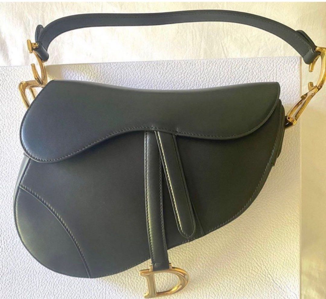Christian Dior Calfskin Medium Saddle Women s Fashion Bags