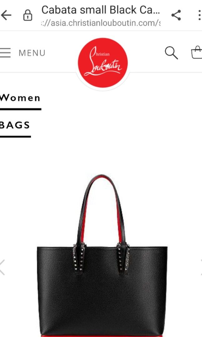 CHRISTIAN LOUBOUTIN CABATA SMALL Women s Fashion Bags Wallets