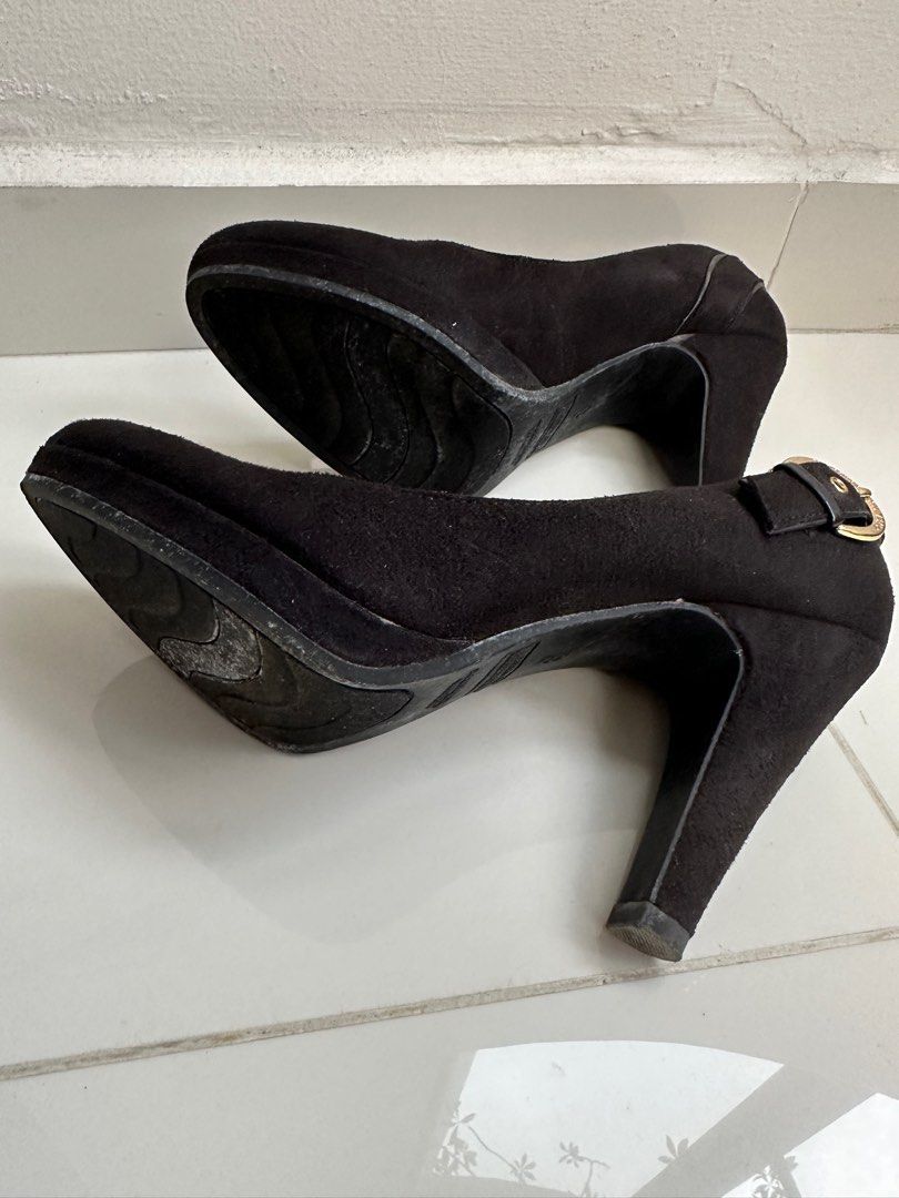 Christian siriano black pumps sale