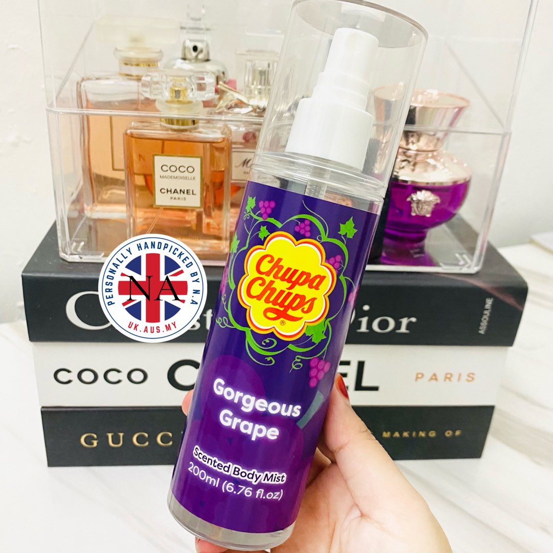 Chupa Chups Grape Scented Body Mist 200ml, Beauty & Personal Care, Fragrance