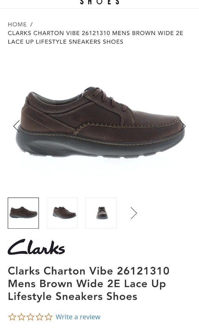 Clarks men's charton outlet vibe oxford