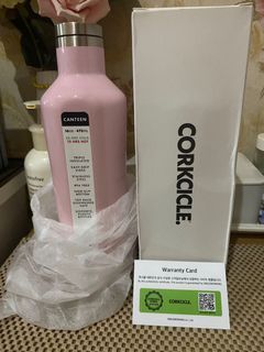 Corkcicle Rose Quartz 16oz New
