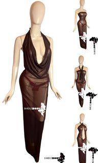 Cover up dress  swimwear 6 style in 1 dress beachwear mesh dress