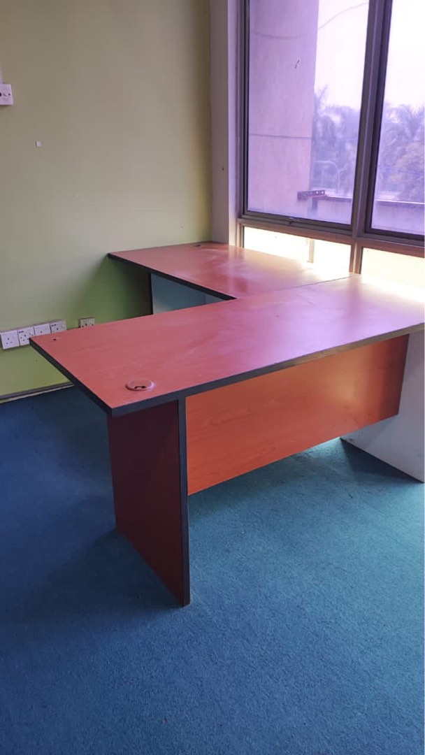Custom Made Office Table L Shape Working Table Corner Working Table