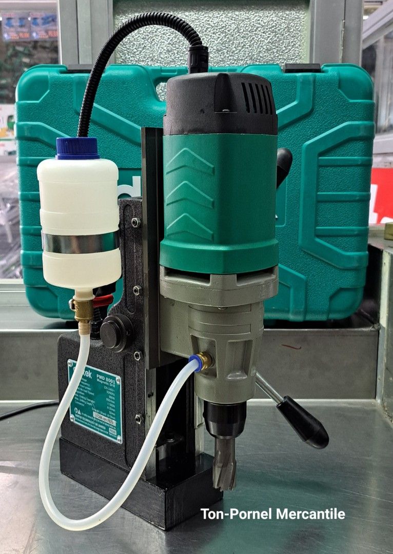 DARTEK MAGNETIC DRILL (Category: Construction Tools & Equipment) located in Manila. Submitted by tonpornel (Listing ID 1258578815, Image 3). Description: Ton-Pornel Mercantile • We supply Powertools, Hardware tools, Plumbing, Paints, Electrical and Construction materials • We offer Paint Mixing and Powertools Repair Visit us: 38 Marcos Highway Mayamot, Antipolo City https://maps.google.com/?cid=1384230075759805792&entry=gps Store hours Mon to sat