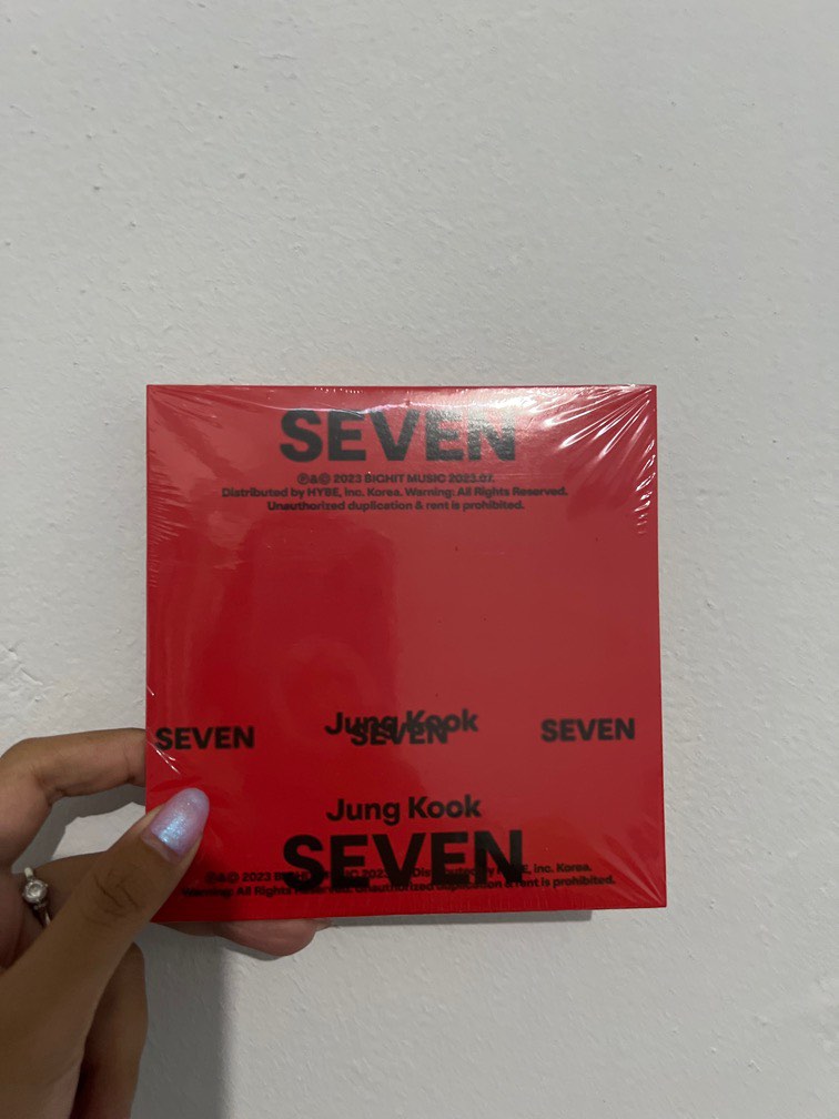 Digital single album Jungkook Seven | CD Jungkook Seven Official, K