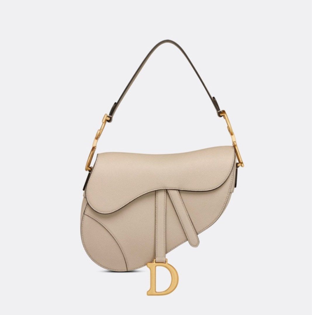 Dior Saddle Bag in black (Medium), Luxury, Bags & Wallets on Carousell