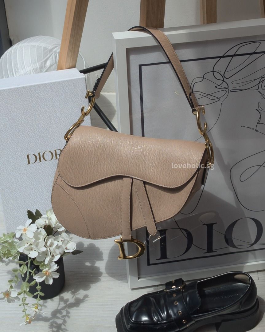 Dior deals saddle beige