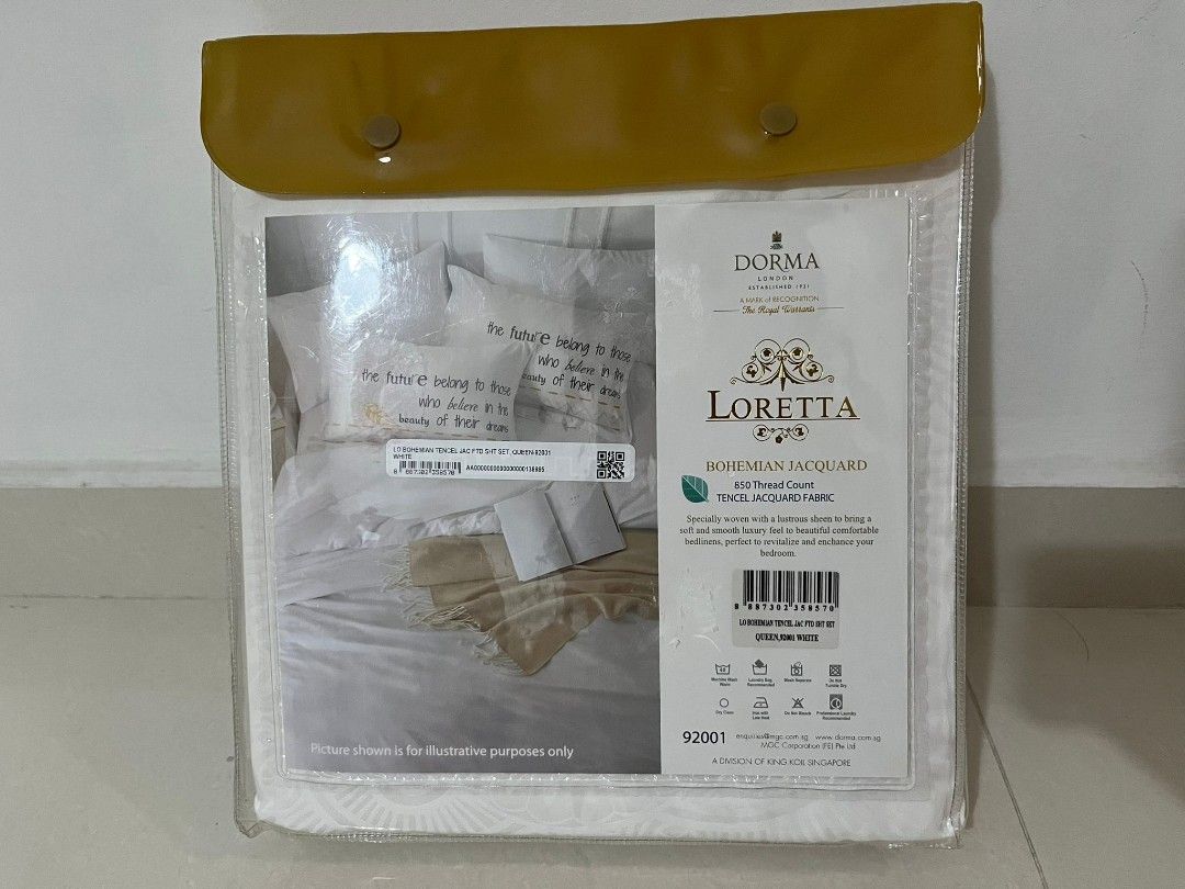 Dorma Tencel bed sheet Furniture Home Living Bedding Towels
