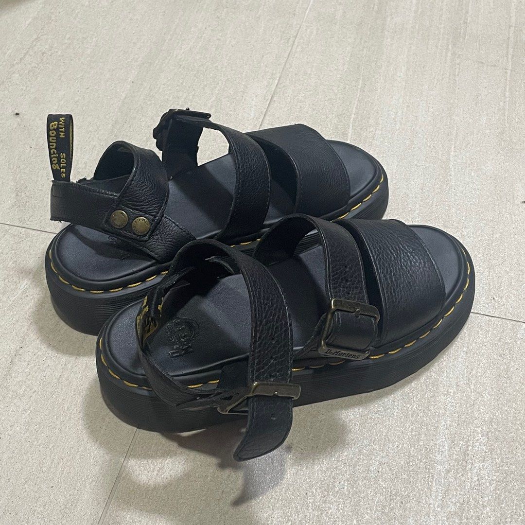 Dr marten sales gryphon sandals tan