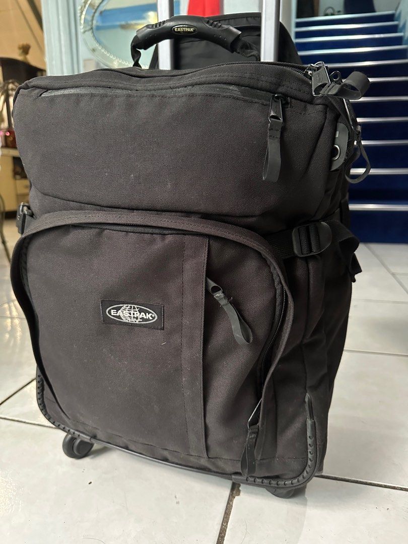 Eastpak top wheeled backpack