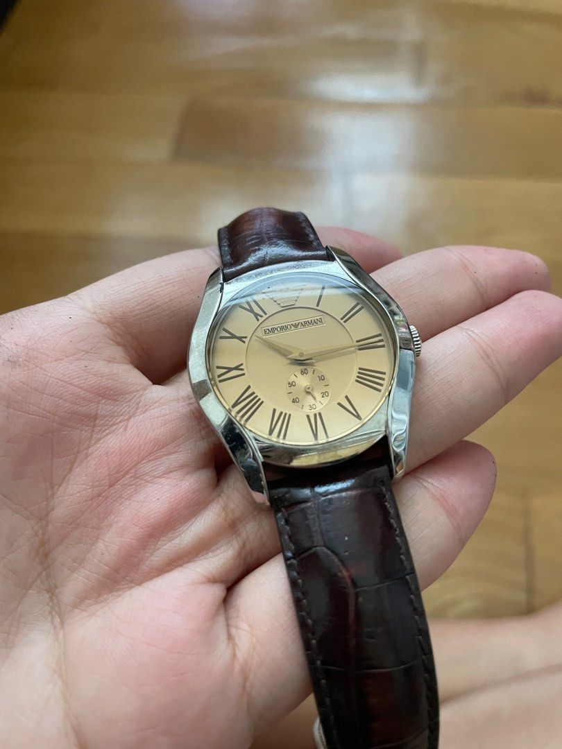 Emporio armani discount clock price
