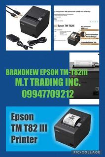Epson Thermal Printer Tm-t82iii Usb and Lan port