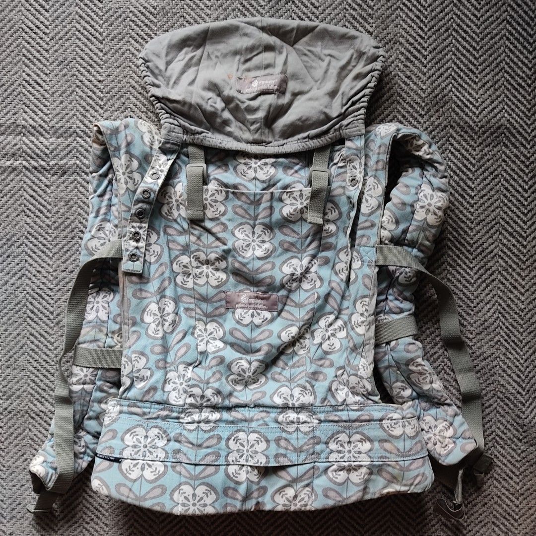 Ergobaby Original Organic Cotton Petunia Pickle Bottom very good condition special edition
