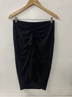 Ever New Black Midi Skirt
