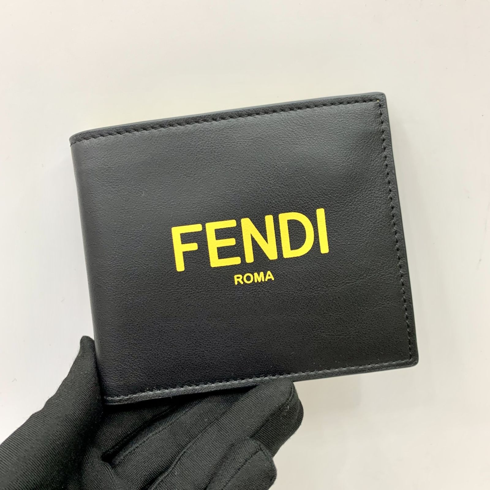 FENDI 7M0169 BLACK AND YELLOW BIFOLD WALLET 237030396 AL Luxury Bags Wallets on Carousell